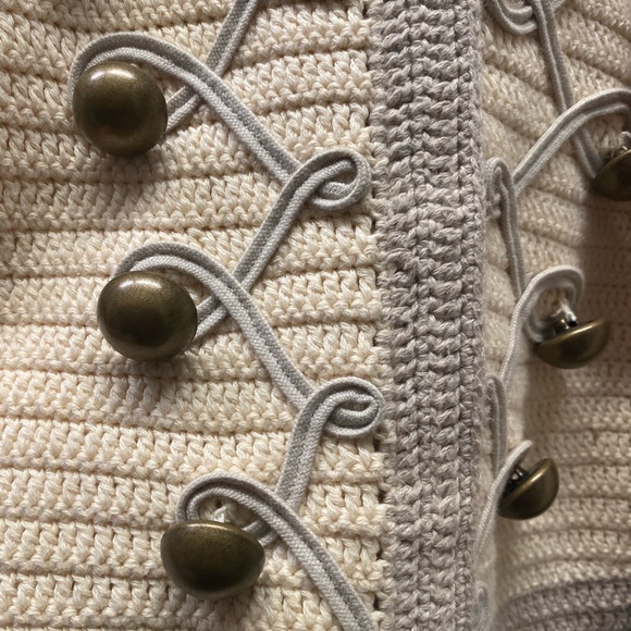 Native Funk and Flash Cotton Sweater Jacket with Embellishments. Size 2T. - Picture 4 of 10